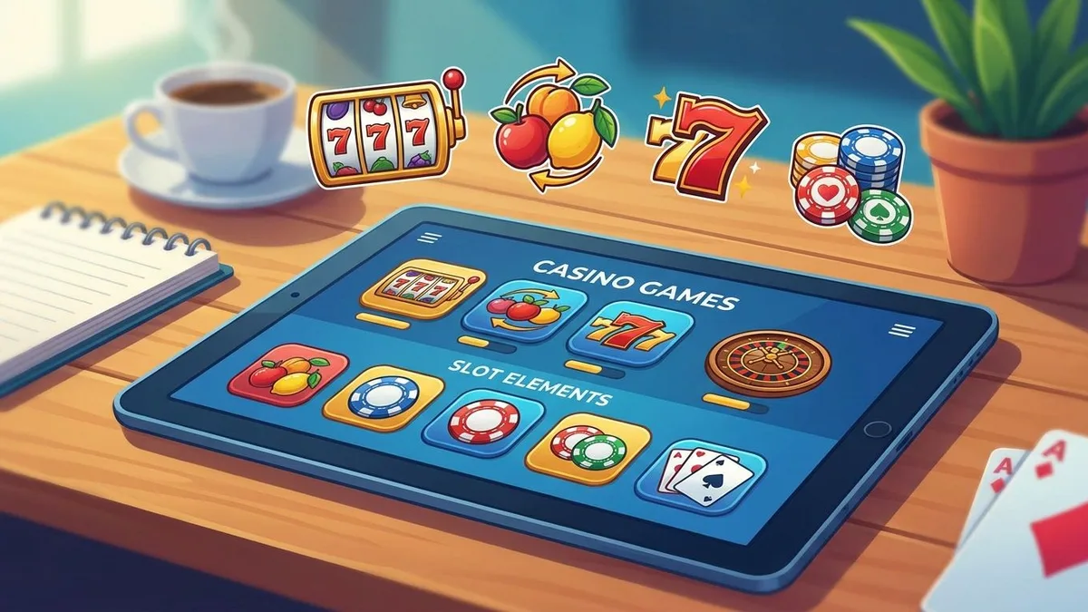 Casino spil og slot-elementer